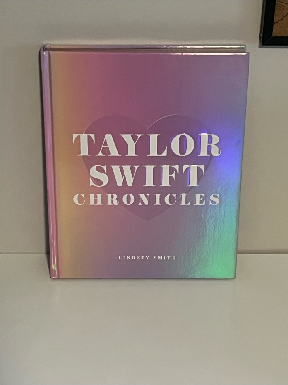 Taylor Swift Chronicles Hardcover Book - Iridescent Pink